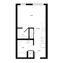 Studio - A2 537 floor plan